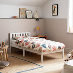 Habitat Ronnie Single Bed Frame - White ( B Grade 9073 )