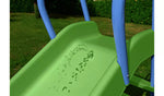 Chad Valley 7ft Kids Garden Slide - Green and Blue