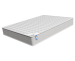 Yani Kingsize Metal Bed Frame - White With Kingsize 1000 Pocket Sprung Mattress