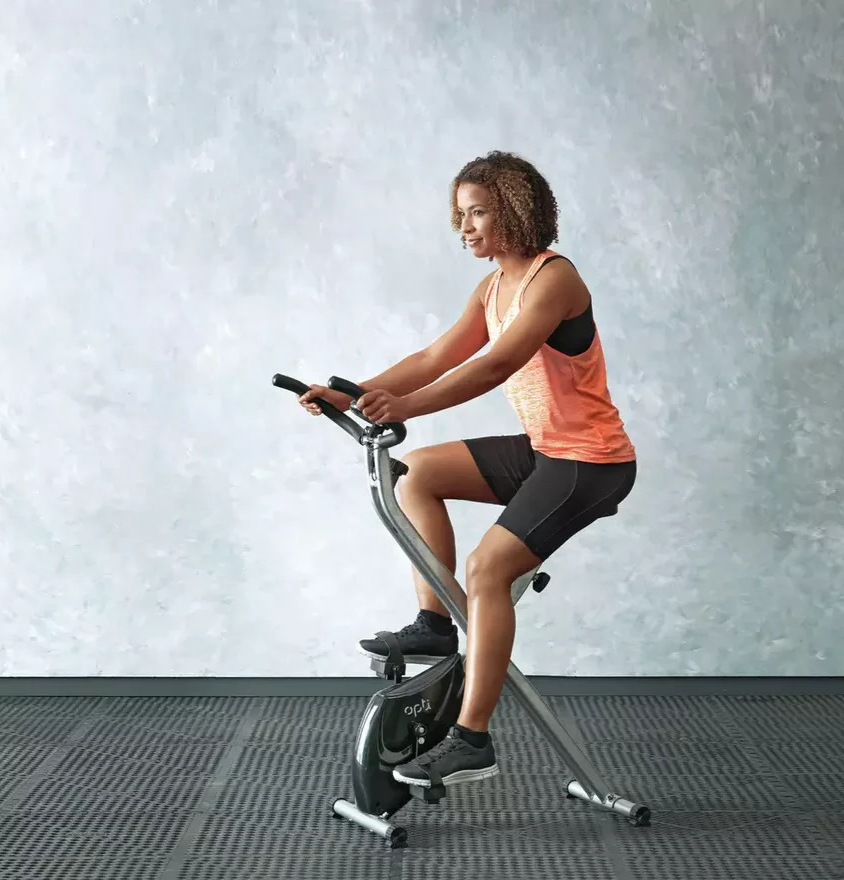 Opti Folding Magnetic Exercise Bike