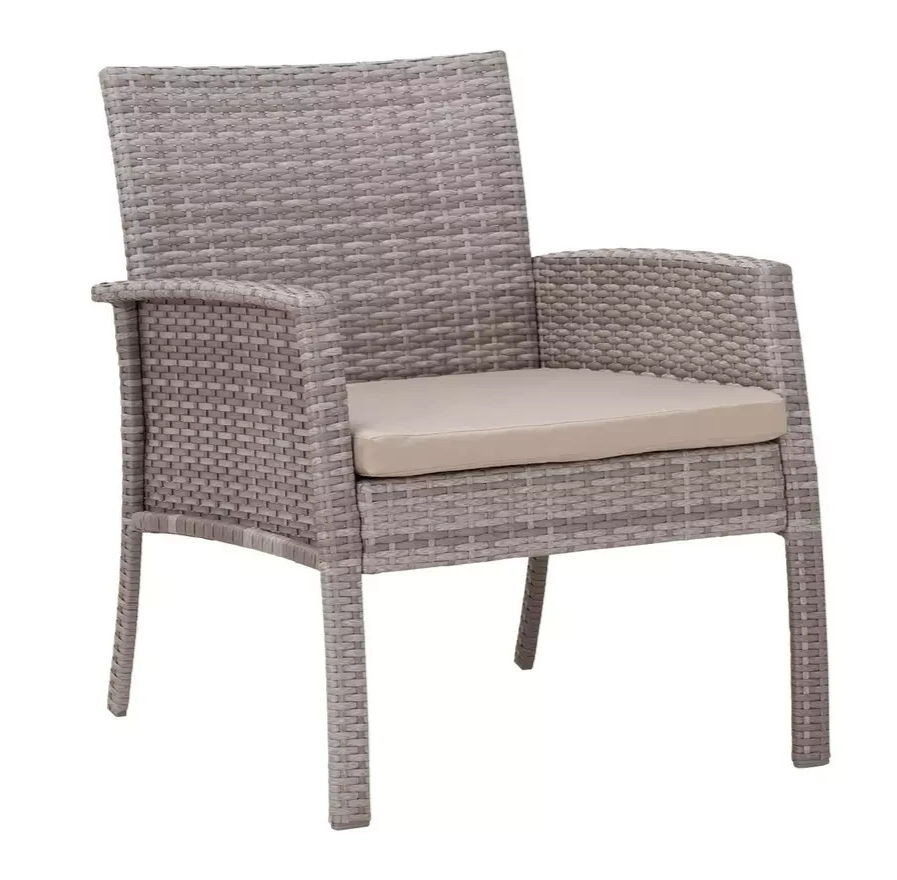 Home Lucia 4 Seater Rattan Effect Garden Sofa Set | Outdoor Patio Lounge