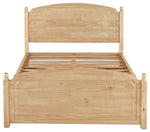 Home Emberton Kingsize Wooden Bed Frame - Pine | Warm Country Style Bad
