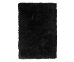 Habitat Luxury Plain Shaggy Rug - 160x230cm - Black