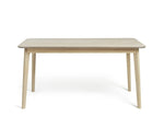 Skandi Oak Veneer 6 Seater Dining Table | minimalist dining table