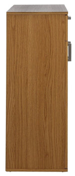 Venetia Shoe Storage Cabinet - Oak Effect