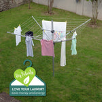 Addis Easi-Lift 50m 4 Arm Rotary Airer with Cover