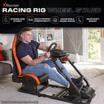 X Rocker XR Racing Rig Universal Steering Wheel & Pedal Mount | Gaming Simulator