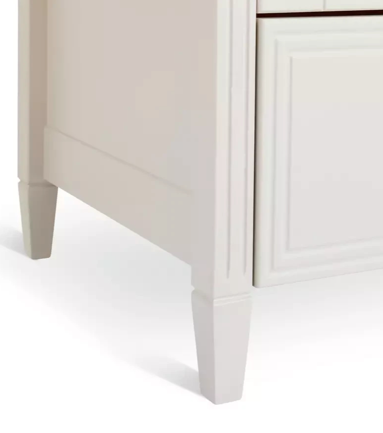 Lucie 2 Door 1 Drawer Wardrobe - Off White (B GRADE 1074)