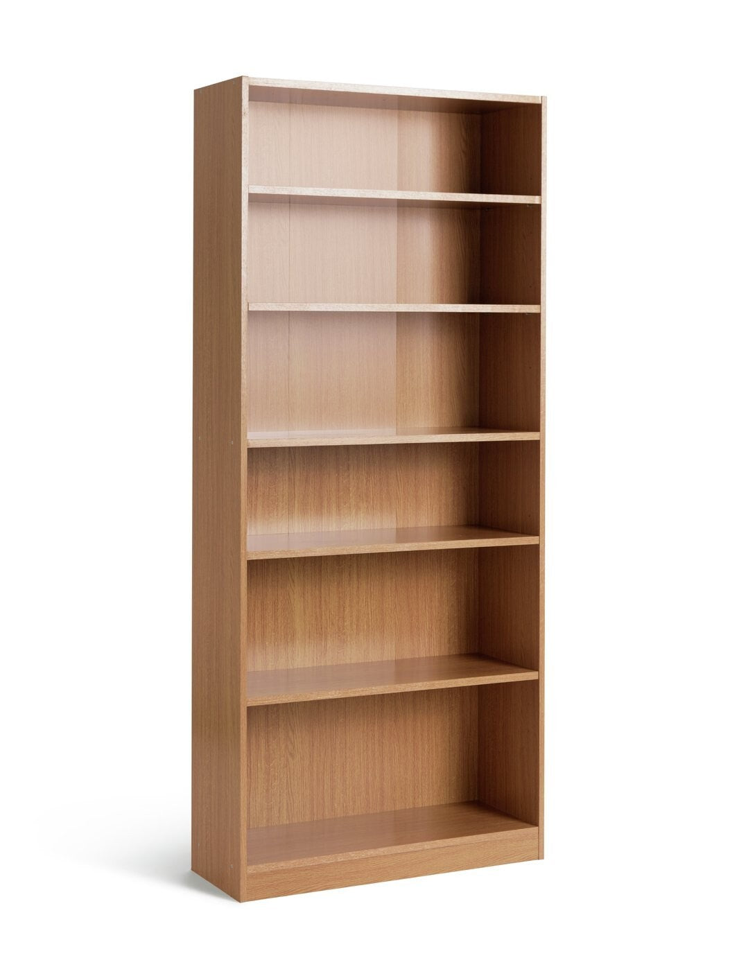 Maine Deep Bookcase - Oak Effect ( B Grade )