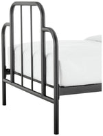 Habitat Jacques Single Metal Bed Frame Black | Sturdy Durable Bedframe Bedroom