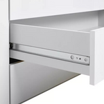 Hallingford 4 Door 3 Drawer Wardrobe- White Gloss (B GRADE)