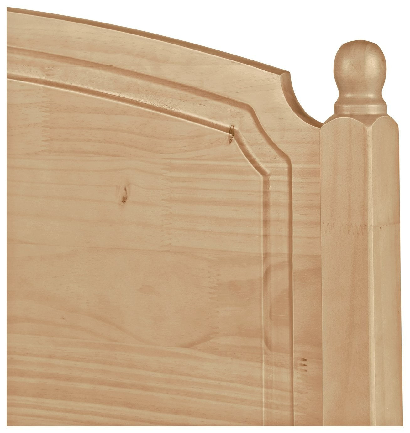 Home Emberton Kingsize Wooden Bed Frame - Pine | Warm Country Style Bad