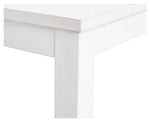 Toby Wood 4 Seater Dining Table - White ( B Grade )