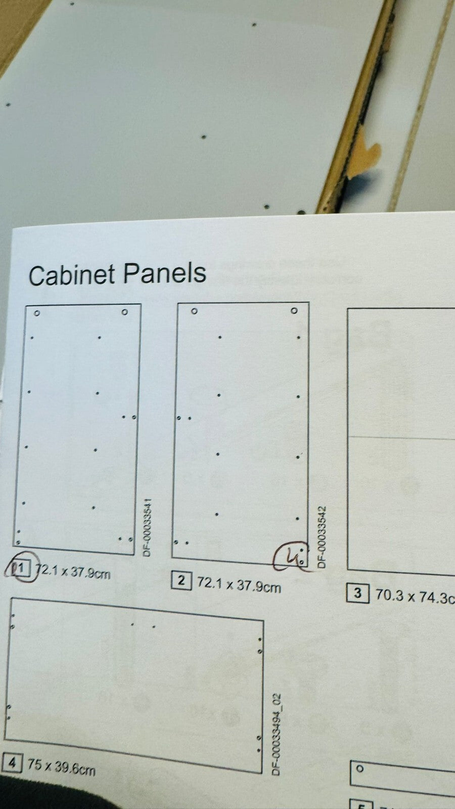 Brisbane 4 Drawer Chest – Grey ( B Grade )