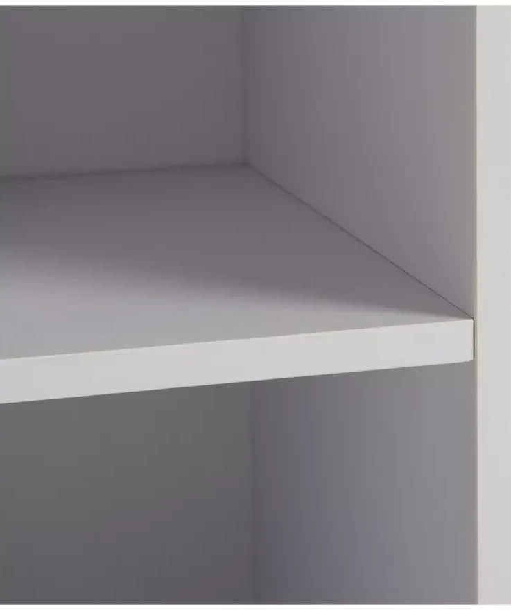 Prime Mirrored Narrow Tallboy - White ( B Grade )