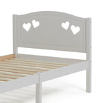 Habitat Home Mia Single Bed Frame - White | Modern Sturdy Bedroom ( B Grade )
