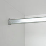 Zeke 2 Door Wardrobe - White | Bright Minimalist Styling
