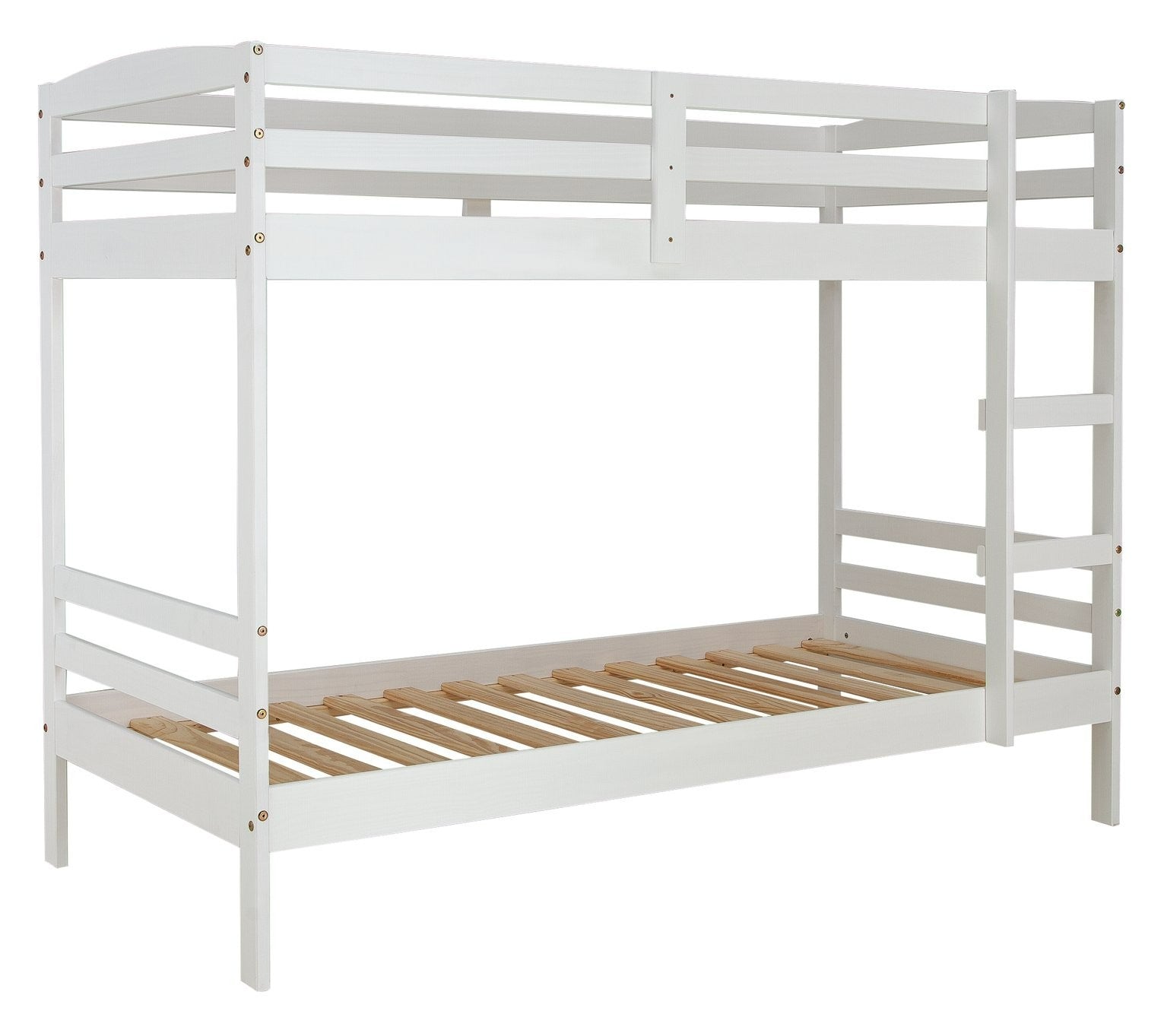 Josie Shorty Bunk Bed Frame - White | Multi Level Sleeping Setup