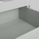 Brisbane 4 Door 3 Drawers Wardrobe - Grey ( B Grade )