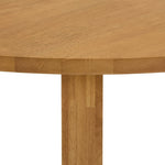 Trieste Round 4 Seater Dining Table - Oak