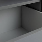 Malibu 1 Door Sliding Wardrobe - Grey