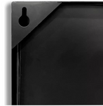 Habitat Rectangular Window Mirror - Black - 120x80cm