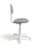 Home Fabric Office Chair Grey | Swivel Office Desk Chair Furniture