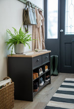 Baltimore 3 Shelf Shoe Bench - Anthracite
