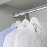 Nordic 2 Door 3 Drawer Wardrobe - Grey ( B Grade 32631 - 32632 )