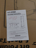 Hy-Pro 6ft Folding Snooker and Pool Table - Oak (B Grade 1058)
