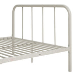 Home Kids Charlie Small Double Metal Bed Frame - White