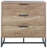 Nomad 3 Drawer Chest - Oak Effect | Organized Clothing Space