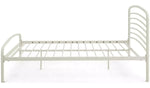 Jubilee Double Metal Bed Frame - Off White