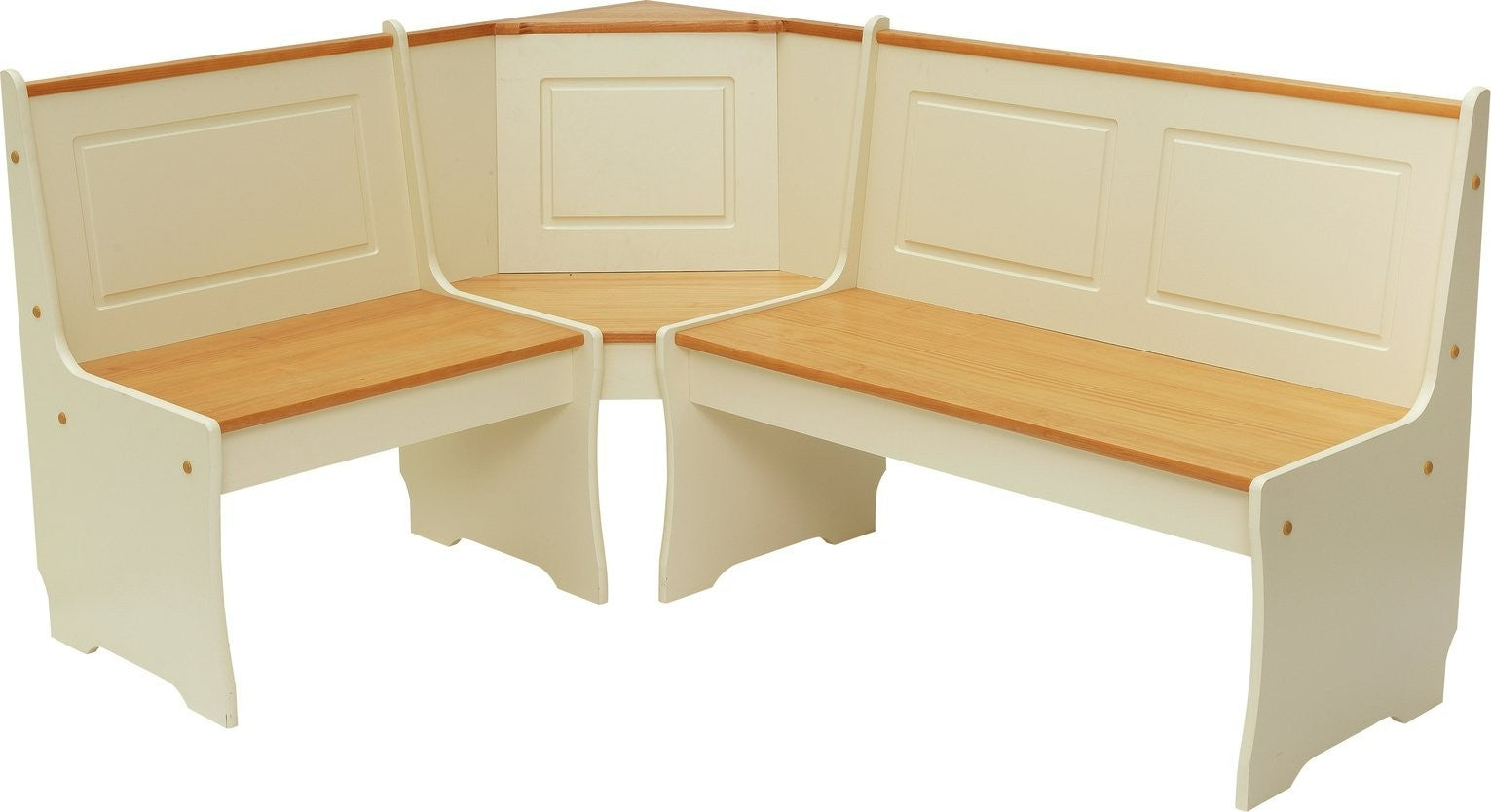 Haversham Pine Dining Table & 1 Pine Bench | Rustic Family Mealtime