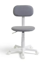 Home Fabric Office Chair Grey | Swivel Office Desk Chair Furniture