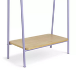 Kids Monty Clothes Rail Lilac | Children's Garment Hanging Rail Bedroom Furnitur