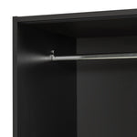 Home Nova 3 Door Sliding Wardrobe - Anthracite | Functional Bedroom Solution