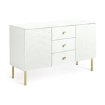 Home Kyler 2 Door 3 Drawer Sideboard - White