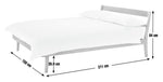 Tatsuma Kingsize Wooden Bed Frame - Walnut | Elegant Home Atmospher