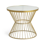 Habitat Huxley Coffee Table - Brass