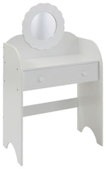 Liberty House Kids mirror Dressing Table And Stool - White