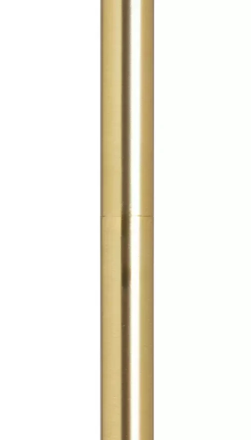 Mushroom Floor Lamp Brushed Brass | Modern Standing Floor Light Home Lighting