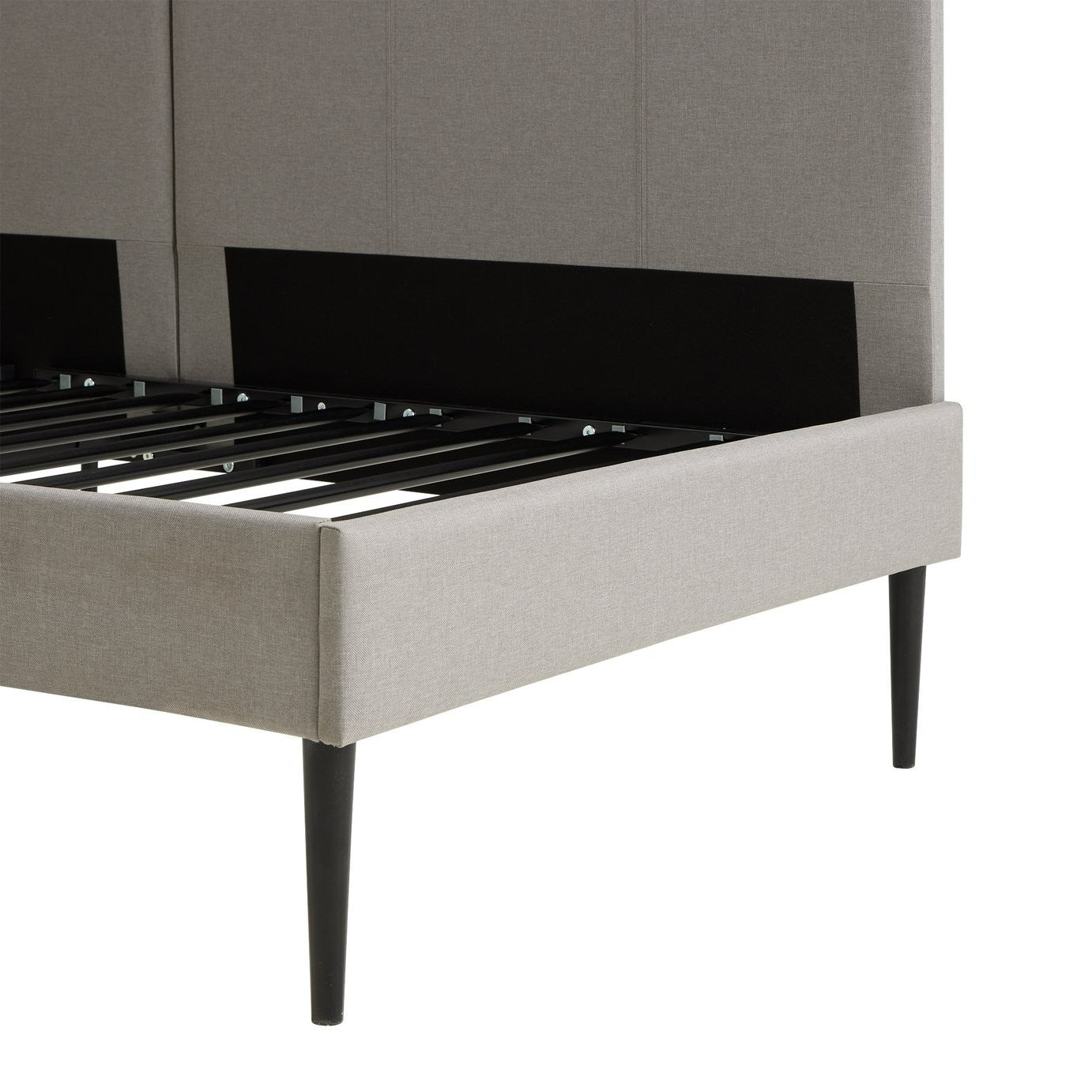 Home Kristopher Single Corner Day Bed - Grey | Practical Guest Setup