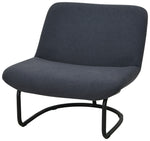 Oskar Fabric Accent Chair - Grey | Modern accent chair