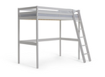 Kaycie High Sleeper Bed Single Bed Frame - White