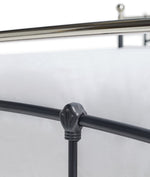 Yani Double Metal Bed Frame - Black