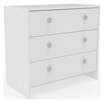 Seville 2 Piece 1 Door Wardrobe Set - White