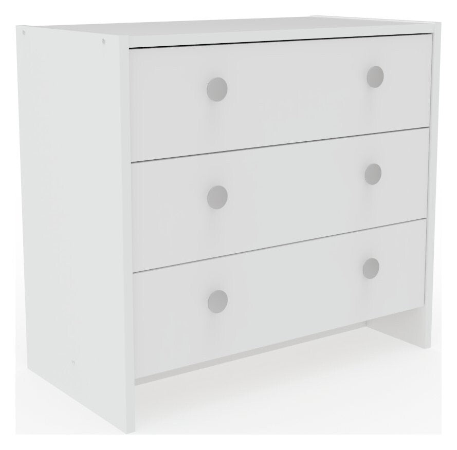 Seville 2 Piece 1 Door Wardrobe Set - White
