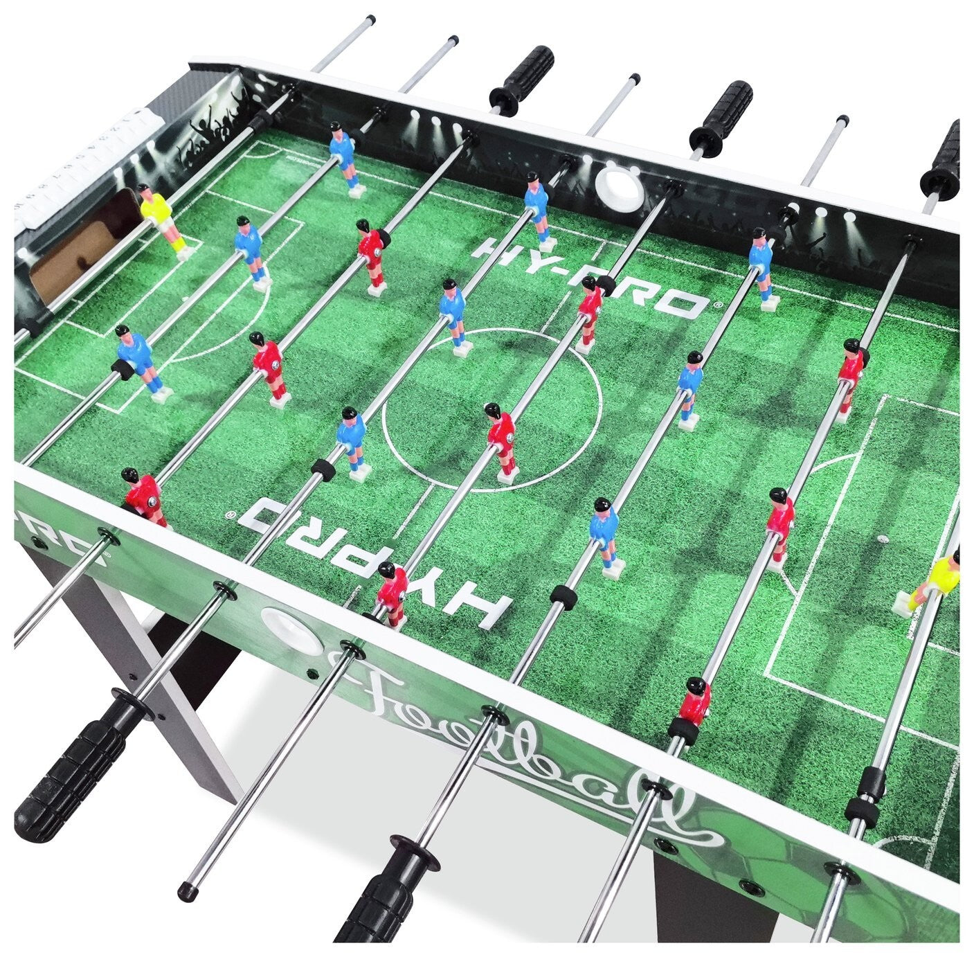 Hy-Pro 3ft Football Table | Compact Tabletop Soccer Game Kids Adults Home Office