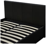 Lavendon Small Double Side Open Ottoman Bed-Black ( B Grade 52751 - 52752 )